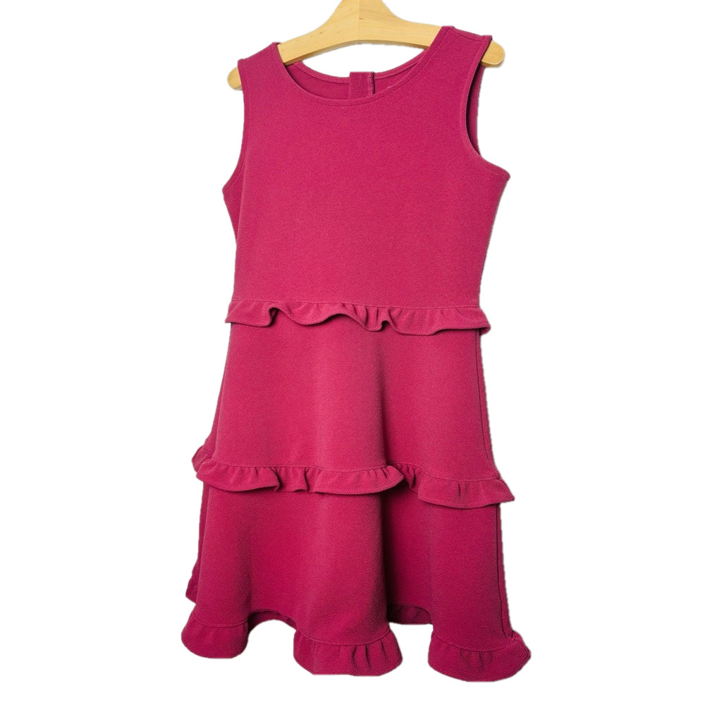 The Children’s Place Dusty Rose Ruffle Dress - Picture 2 of 4